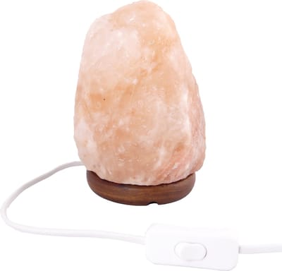 Zoutlamp 2-4kg - 100% Natuurlijk Haliet Zoutsteen uit Himalaya gebergte - ca. 20x13cm