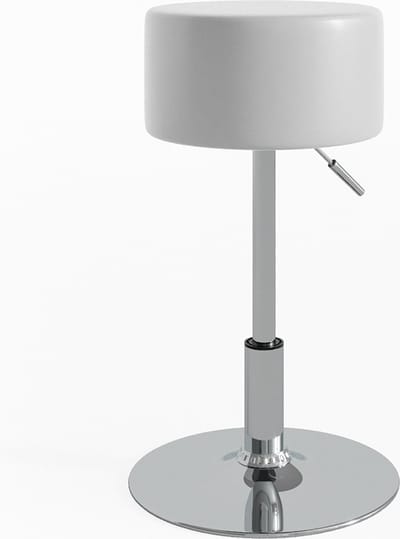 Vicco Design Kruk – 33.5 x 67 cm voor kaptafel Wit