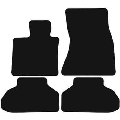 BASIC zwarte veloursmatten voor: BMW X6 F16 SUV (2014-2020)