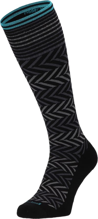 Sockwell - Chevron Dames Compressiekousen Klasse 1 Black - Maat 39-43