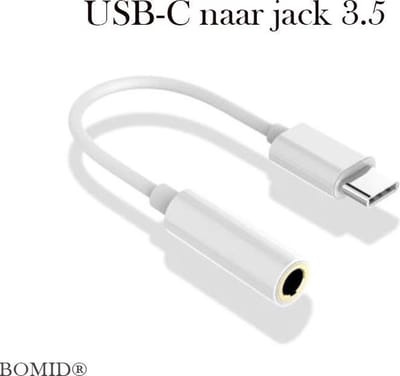 Ulanax - USB-C adapter - naar mini jack 3.5mm - voor audioapparaten