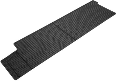 Automatten voor 2e zitrij Volkswagen T5 Transporter, Caravelle, T6 Transporter, Caravelle, T6.1 Caravelle, Transporter (vanaf 2003) - 4-delig - Rubber