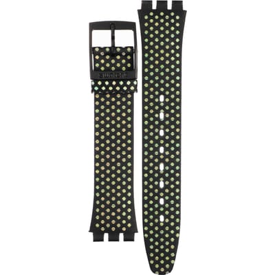 Swatch Plastic - Originals Medium (34mm) /Access/Solar/Musicall/Stop - G/SK/SL/SR/SS/SO28 AGB293 GB293 Diamond Spots band
