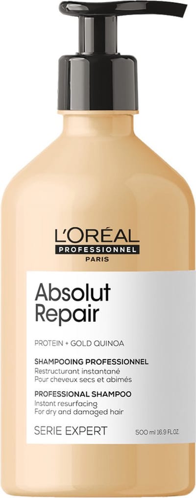L'Oreal Professionnel - Series Expert Absolut Repair Gold Shampoo Restorative Shampoo For Damaged Hair 500Ml