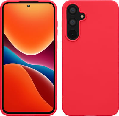 kwmobile telefoonhoesje geschikt voor Samsung Galaxy A55 5G - Hoesje voor smartphone - Back cover in neon roze