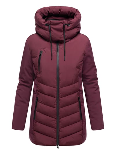 Marikoo dames winterjas Tivaa XVI met softshell & afneembare capuchon