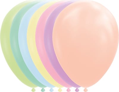 Wefiesta Ballonnen Macarons 30 Cm 25 Stuks