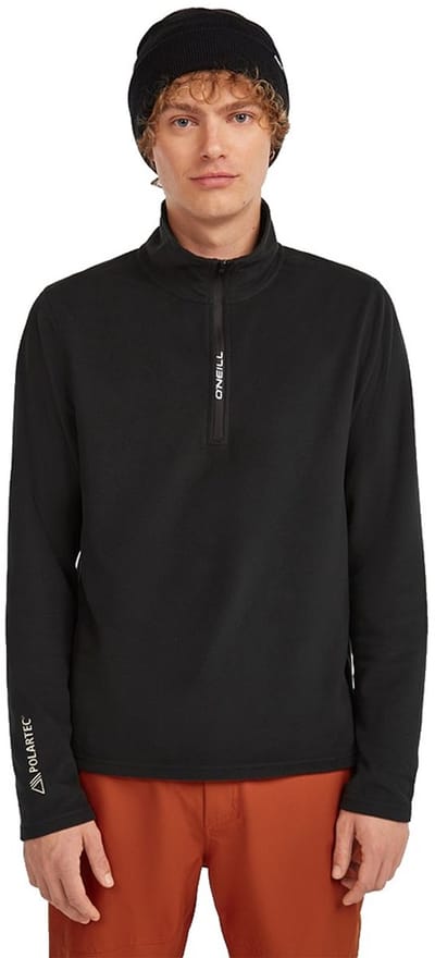 O´neill Fwc Cruz Jack´s Polartec Fleece Met Halve Rits Zwart 2XL Man