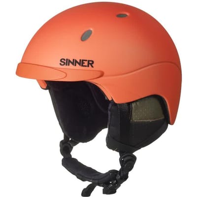 Sinner Titan - Skihelm - Volwassenen - 55-56 cm / S - Neon Oranje