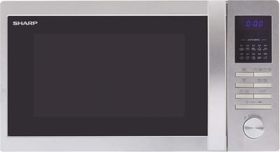 Combi Grill 900W - 25L - Roestvrij Staal - Blauw