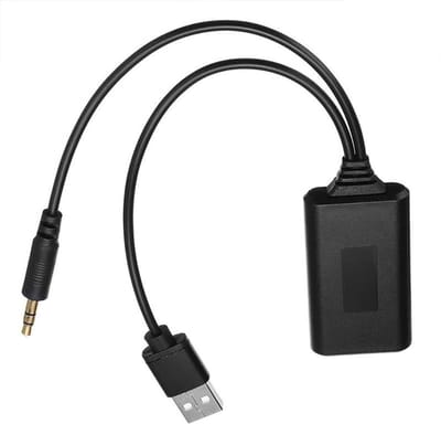 Auto Bluetooth Aux-Adapter - 3,5 mm - Draadloze Bluetooth-Ontvanger - Bluetooth-Zenderadapter - Bluetooth 5.0-Audio - Compatibel met Voertuigen met Een Aux-Poort