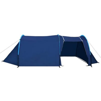 vidaXL - Tent - 4-persoons - marineblauw - en - lichtblauw
