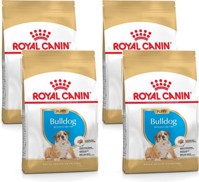 Royal Canin Bulldog - Puppy-Hondenvoer - 4 x 3 kg