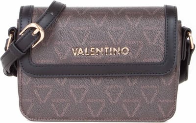 VALENTINO Schoudertas Lady Re Flap Bag Moro / Nero Bruine