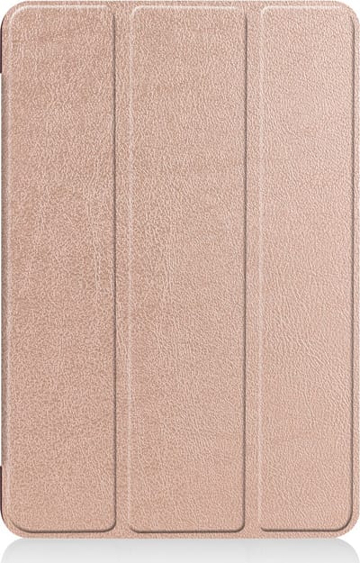 Hoesje - Geschikt voor Apple iPad Air 6 (2024) - 11 inch - 6e Generatie - M2 - Dun & Stevig - Trifold Bookcase - Hard Cover - Hardcover Book Case - Tablet Hoes - Rosé goud