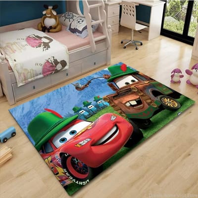 Dynamisch McQueen Racebaan Tapijt Tapijt voor Woonkamer Decor Slaapkamer Vrije Tijd Zachte Gebiedsmatten Bedmat Welkomstmat 40x60cm