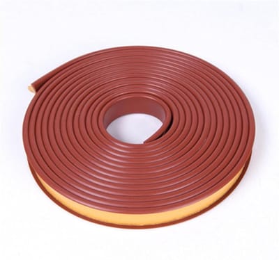 Zelfklevende randafwerking - U-profiel strip - Meubelreparatie - Flexibel TPE materiaal - 10 meter - Bruin