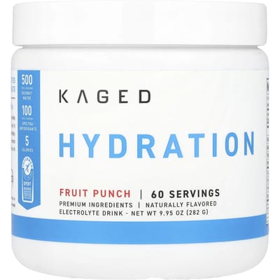 Kaged, Gehydrateerd, Fruit Punch, 9.95 oz (282 gram)