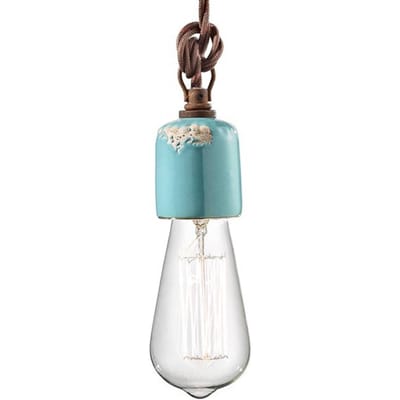 Ferroluce Hanglamp C660 turquoise
