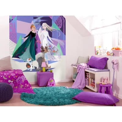 Fotobehang - Frozen Abstract Arendelle 200x280cm - Vliesbehang