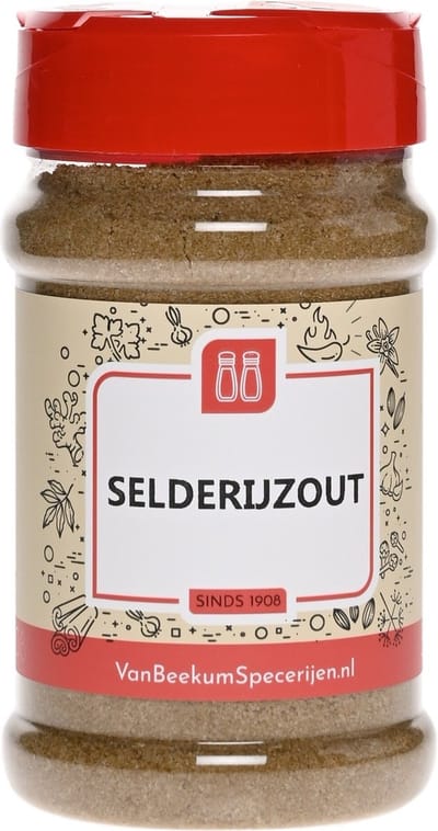 Van Beekum Specerijen - Selderijzout - Strooibus 300 Gram