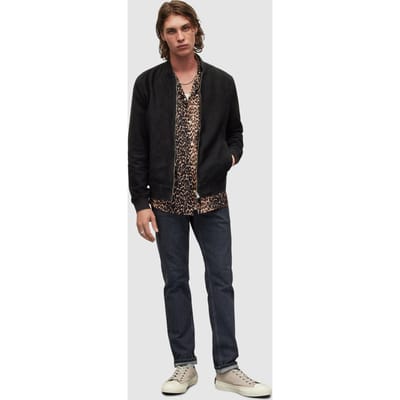 AllSaints Ronan Bomber Black Size: S | Bomber Jackets Outlet | Heren | Zwart