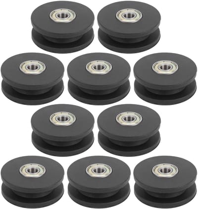 Dailygoods- Fitness Katrol 50 mm - Nylon Katrol - Accessoire Fitnessapparatuur - Veiligheidsperformances - Geschikt voor Gezinsfitness - Eenvoudige Vervanging