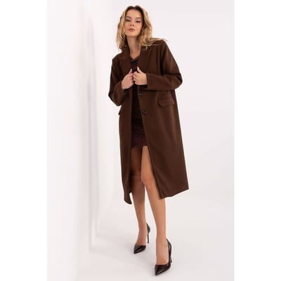 Soft Luxe Coat - Bruin / One Size