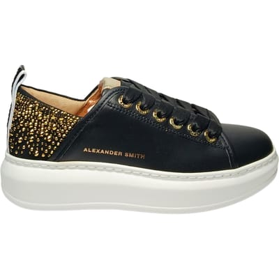 Damesschoenen Alexander Smith Wembley vrouw-zwart goud