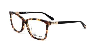 Blumarine VBM772S Black/ochre havana 56/15/140 WOMAN Brilmonturen