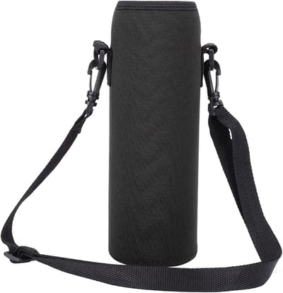 Waterflesdrager - Zwart - Thermische Houder voor Fitness en Buitensport