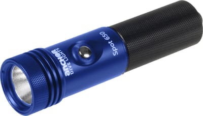 Anchor Dive Lights - FANORE - Duiklamp | Blauw | Spot - 650 lumen