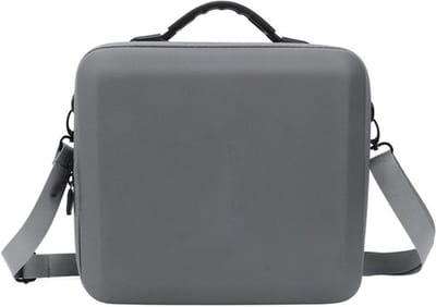 Mini Draagtas voor Accessoires, Schoudertas voor Reizen, Harde Hoes met Dubbele Rits voor Camera en Gadgets