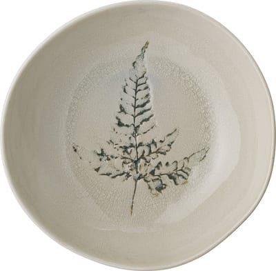 Bloomingville Bea soepbord - naturel - Ø21xH6 cm