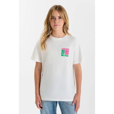 T-shirt Korte Mouw Le Temps des Cerises FLEURGI-T-shirt