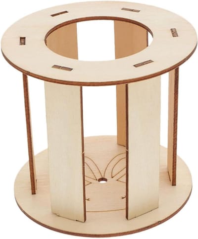 Hooi Dispenser - Voerrek Hooi - Kleine Dieren - Kauwbestendig Ontwerp - 60 Gram - Multicolor