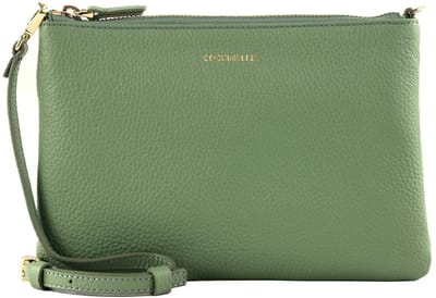 COCCINELLE Leren schoudertas Best Crossbody Bag Greenery groene