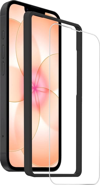 Screenprotector - Geschikt voor Apple iPhone 17e - Met Installatie Frame - Gehard Glas - Beschermglas - Tempered Glass - Screen Protector