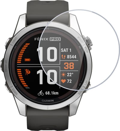 Screenprotector geschikt voor Garmin Fenix 7S / Fenix 7S Solar / Fenix 7S Pro Solar / 7S Sapphire / 7S Pro Sapphire / 7S Sapphire / 7S Pro Sapphire - Folie Screen Protector