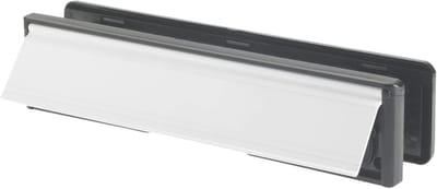 Visi Letterplaat 300mm voor Deuren - Wit