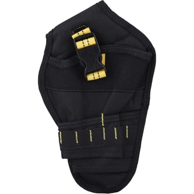 Porte-perceuse électrique portable Sac de rangement Oxford Holster Pochette à outils(Tresse Rouge)