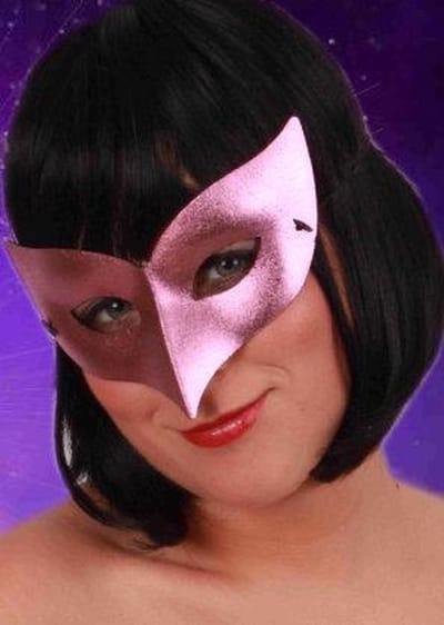 Oogmasker ibiza roze