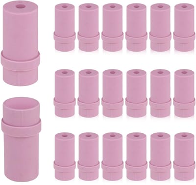Allecto - Keramische mondstukken - Vervangende mondstukken - 20 x keramische sproeiers - Zandstralen - Keramisch mondstuk - Geschikt voor zandstraa...