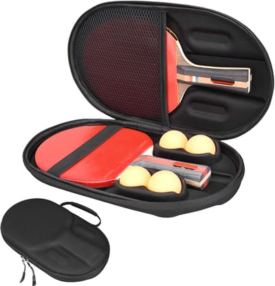 Tafeltennis Racket Tas - Sport Accessoire - Veilige Opslag - Waterdichte Harde Hoes - 31 x 18 x 6 cm