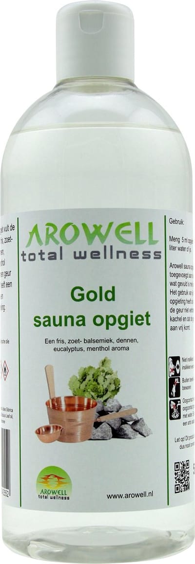 Arowell - Sauna Gold sauna opgiet saunageur opgietconcentraat - 500 ml