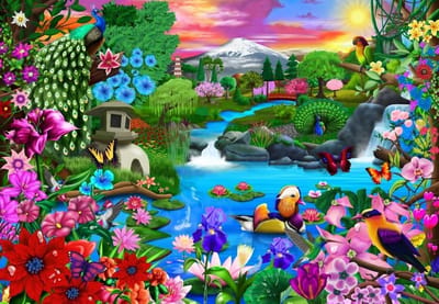 Legpuzzel - Puzzel Stukjes - Ontspanning Thuis - Gedetailleerd Ontwerp - 69 x 48 cm - Kleurrijk