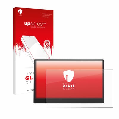 upscreen - Screenprotector voor Azeyou PM1506S 15.6" - Folie Beschermfolie Beschermglas transparant