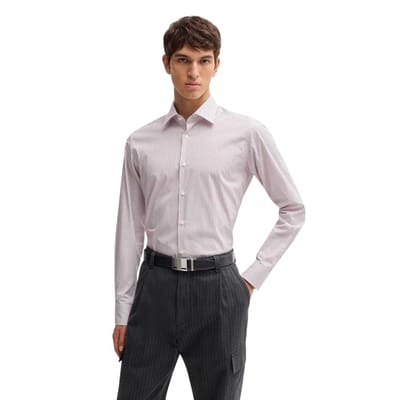 Boss Heren Galliz Leren Riem (Zwart)