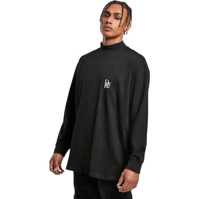 Urban Classics Longsleeve shirt -XS- Prayor Turtleneck Zwart