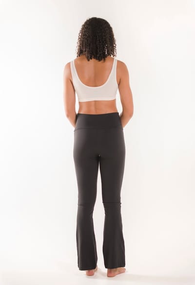 Boob Design - Zwangerschapsyogabroek - Comfortabele Stretch - Met verstelbare banden - Zwart - Maat M